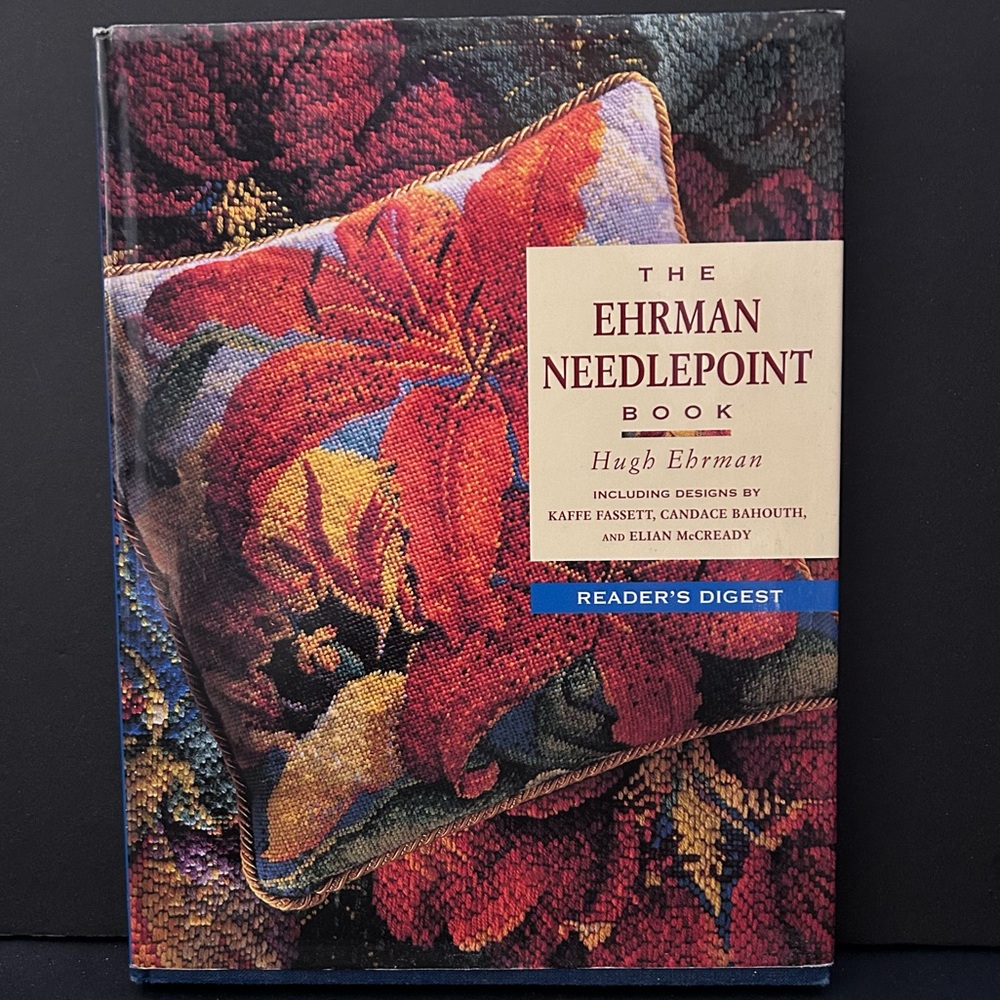 Reader’s Digest THE EHRMAN NEEDLEPOINT BOOK hardcover